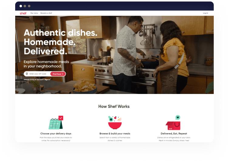 Shef project screenshot
